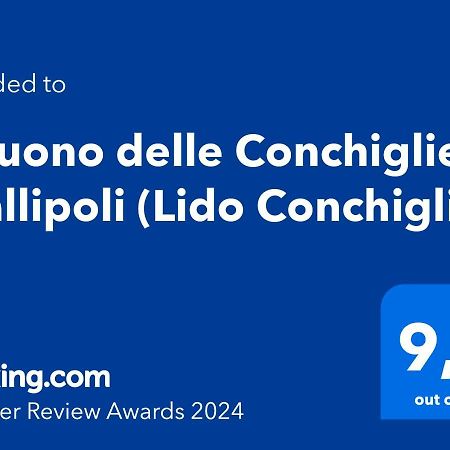 Il Suono Delle Conchiglie - Lido Conchiglie Gallipoli Kültér fotó