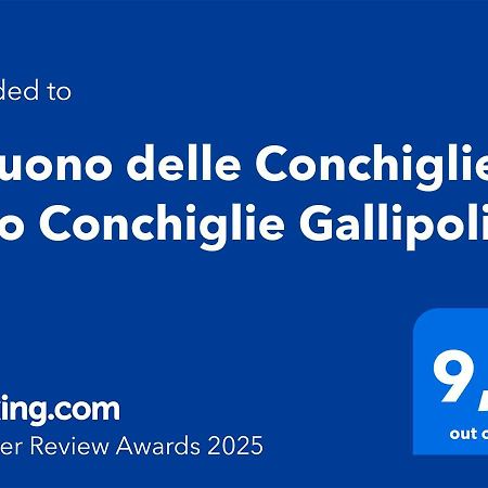 Il Suono Delle Conchiglie - Lido Conchiglie Gallipoli Kültér fotó