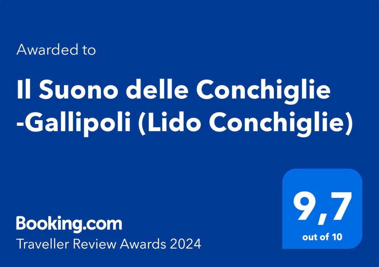 Il Suono Delle Conchiglie - Lido Conchiglie Gallipoli Kültér fotó