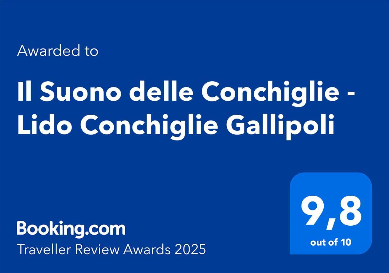 Il Suono Delle Conchiglie - Lido Conchiglie Gallipoli Kültér fotó